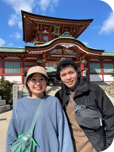 image of ryo and yuiko